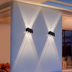 Moderne Simple Créatif Extérieur Étanche Applique LED Cour Lampes Porte Lampe Terrasse Jardin Applique Murale
