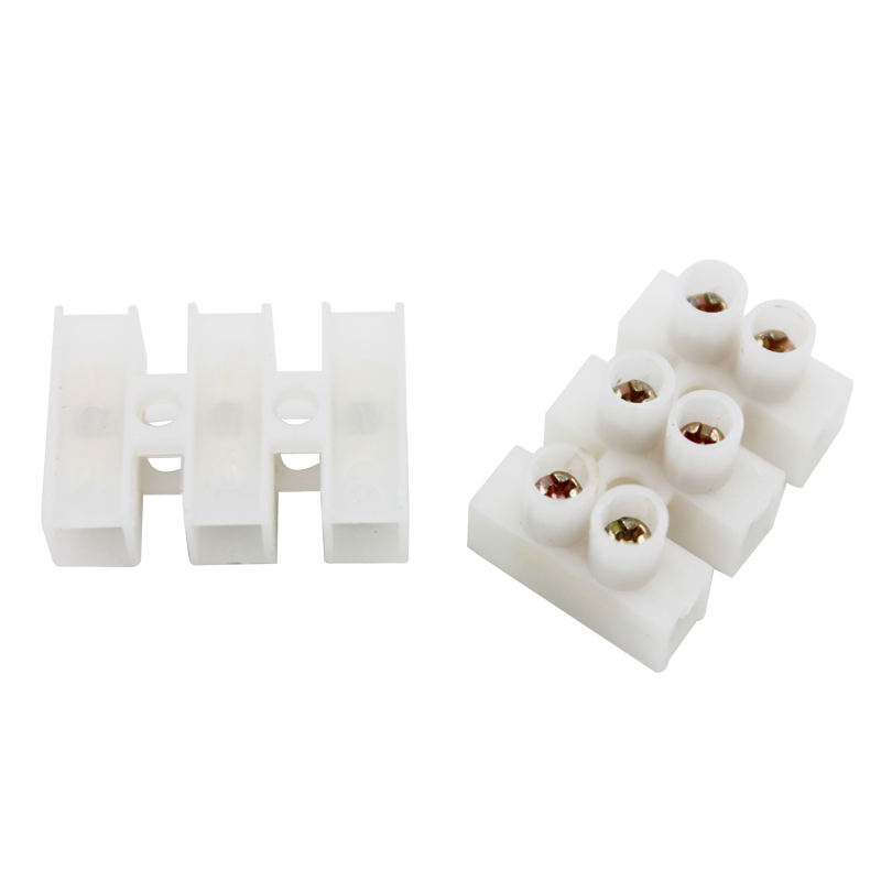 Bornier à 3 chiffres 10A connecteur à vis sans soudure connecteur rapide ignifuge adapté aux équipements d'accessoires