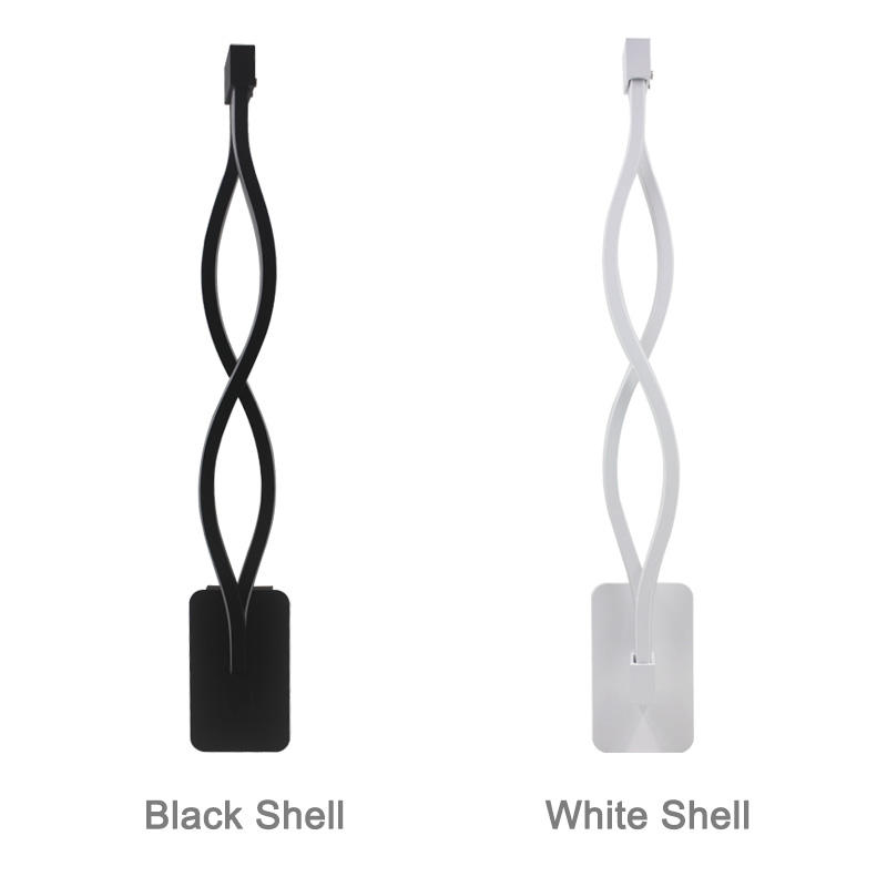 21W LED Wandspot Smart 2.4G Gradation en continu Trois couleurs Salles d'intérieur Applique murale en aluminium avec prix de gros