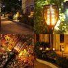 Lumières solaires Led extérieures scintillantes danse flamme torche éclairage solaire lampe étanche pour la décoration de jardin paysage pelouse chemin
