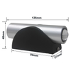 2W 6W Up Down Lit Chambre Appareils D'éclairage Économie D'énergie Applique Lampe En Aluminium Bonne Qualité Applique Murale Haut De Gamme