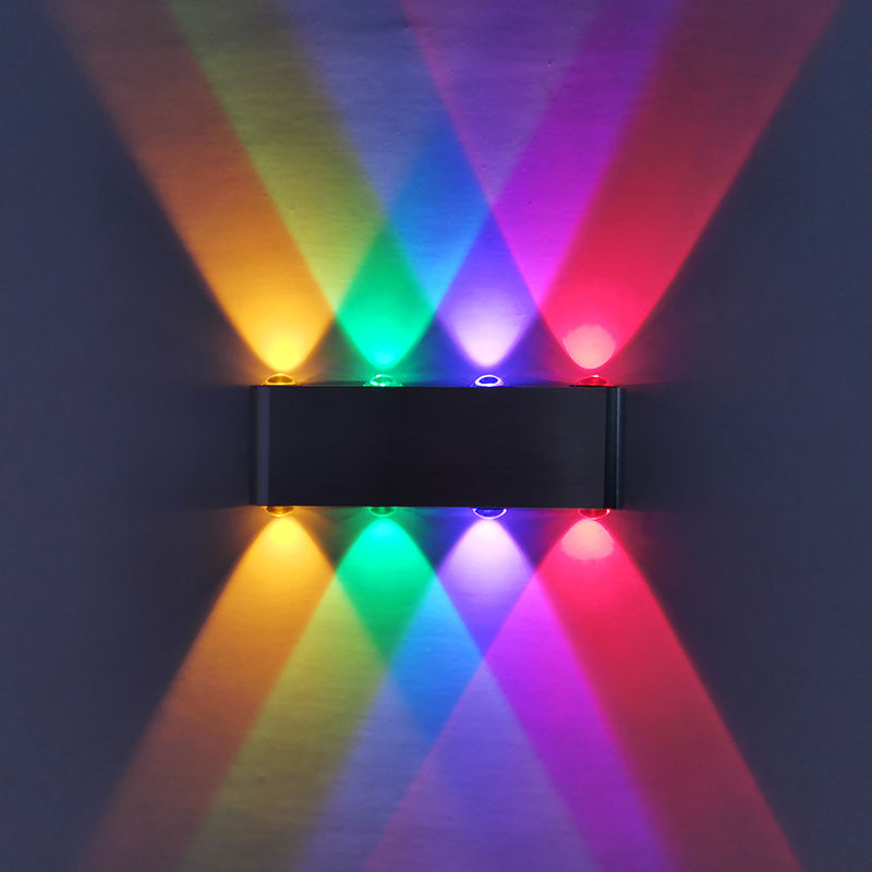 Moderne AC85-265v 8w LED Applique Murale En Aluminium Chambre Salle De Lecture Salle De Bains Toilettes Décoration LED Éclairage Intérieur