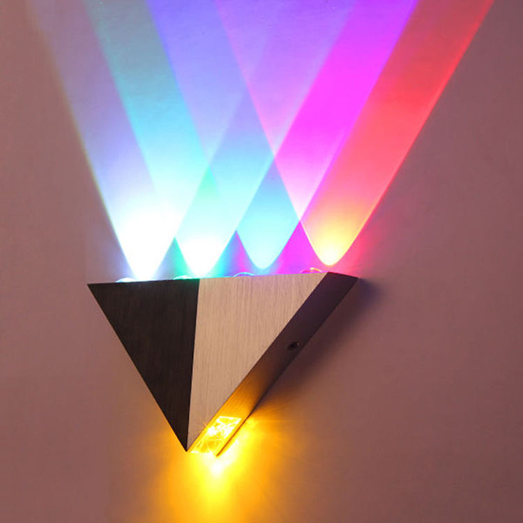 Intérieur mur LED lampe salon décoration applique murale maison luminaire Loft escalier lumière ronde/carrée aluminium AC90-260V