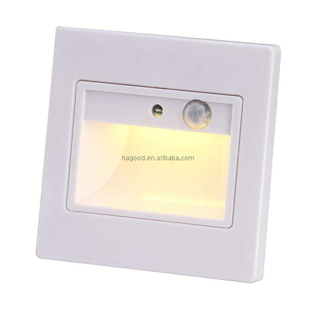 Offre spéciale veilleuse PIR détecteur + capteur pied lampe LED lumière d'escalier pour hôtel maison escaliers utilisant des lampes à bas prix