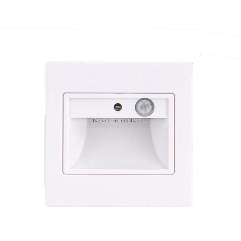 Offre spéciale veilleuse PIR détecteur + capteur pied lampe LED lumière d'escalier pour hôtel maison escaliers utilisant des lampes à bas prix