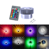 Super Nice Tournesol 3W RVB AC 220V KTV Plafonnier LED Applique Murale