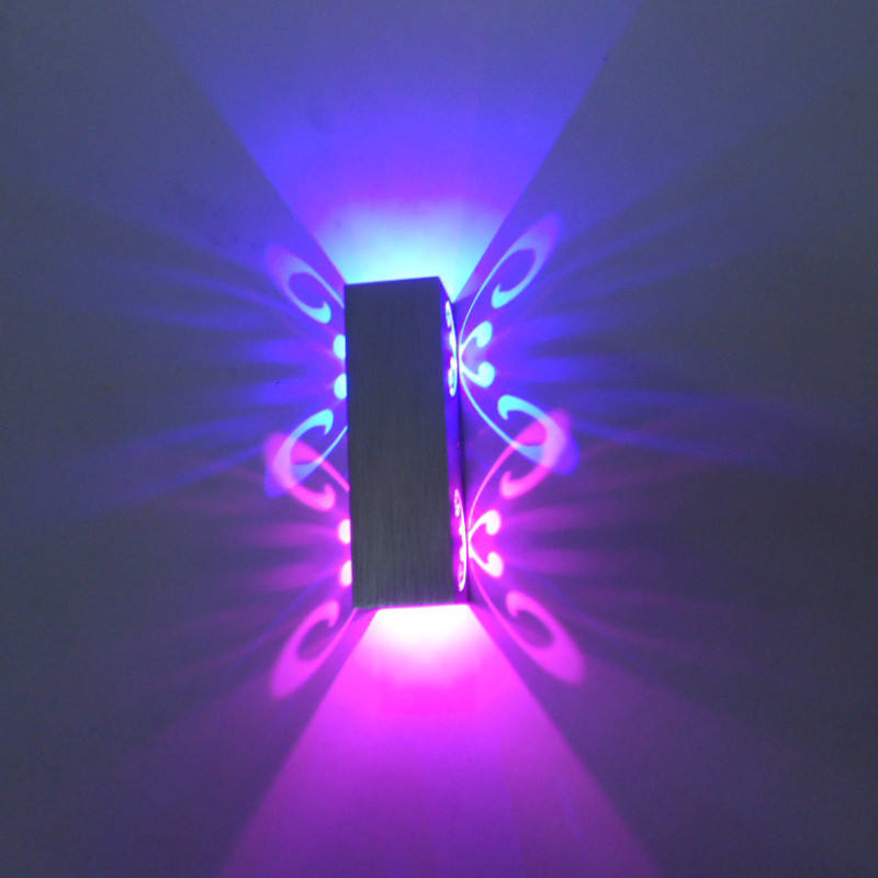 3W 6W Applique Intérieure Éclairage Intérieur Applique LED avec Décoration en Aluminium pour Chambre d'Enfants Miroir Chambre Maison Salon Led Applique Murale
