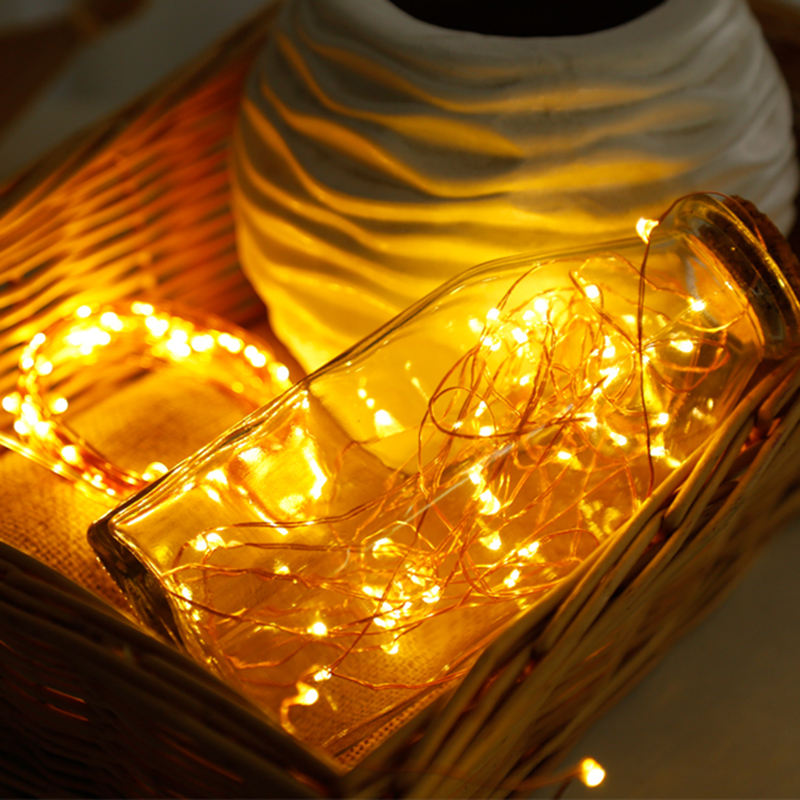 Usine vendent directement des lampes de guirlande lumineuse à cordes led pour la décoration de la maison