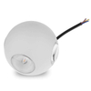 Nouvel article blanc étanche 12W extérieur rond led applique murale avec source d'éclairage à 4 côtés artisanat bureaux de réception Decora lampe ronde