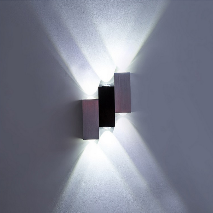 Meilleur prix led lumières pour mur de lumière à la maison 6w applique murale fantaisie moderne avec prix de gros d'usine