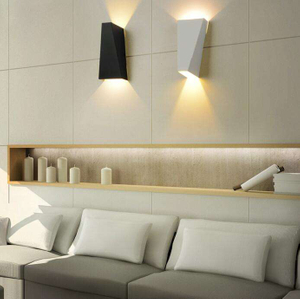 Moderne haut et bas mur LED lampes chevet lampes de lecture salon décoration éclairage hôtel intérieur applique murale