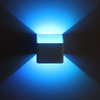 Applique murale led cube 3W de haute qualité avec télécommande rvb pour l'éclairage intérieur du salon