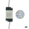Puce à diode électroluminescente SMD5730 + coque en plastique alimentation du pilote LED pour plafonnier LED