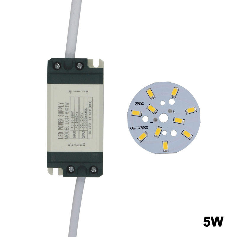 Puce à diode électroluminescente SMD5730 + coque en plastique alimentation du pilote LED pour plafonnier LED
