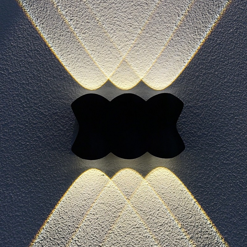 Bow applique murale extérieure éclairage led appliques extérieures lowes appliques d'éclairage extérieur modernes appliques d'éclairage extérieur modernes