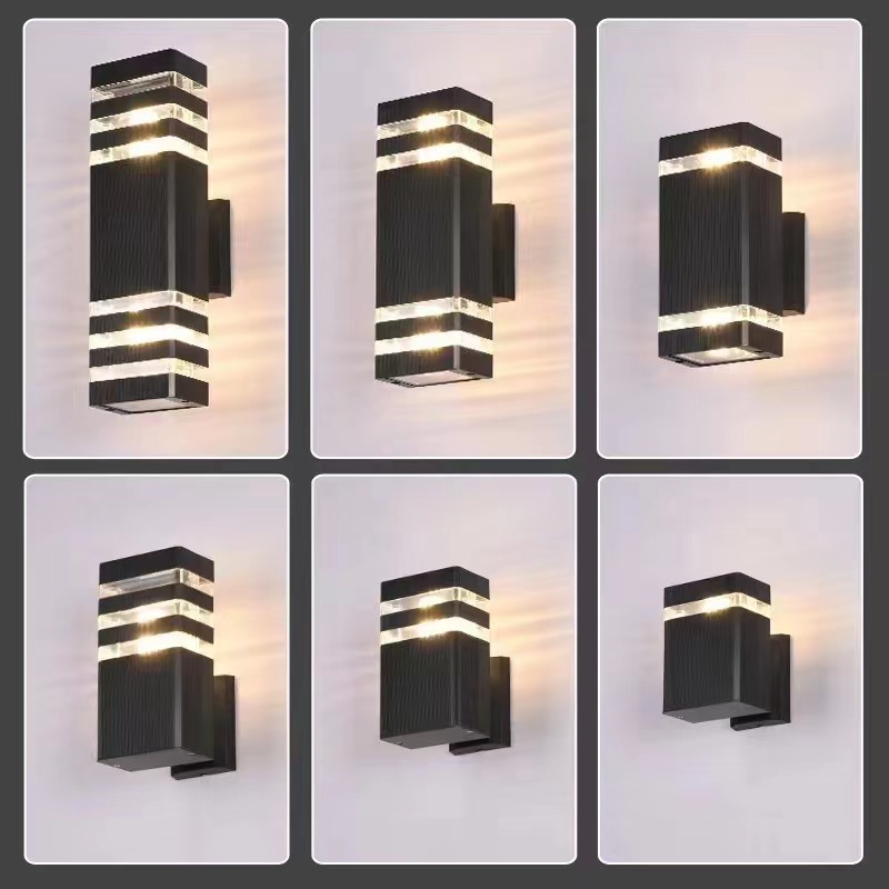 appliques murales à led appliques murales noires Les appliques murales cylindriques doivent être installées avec des ampoules GU10 de haut en bas 