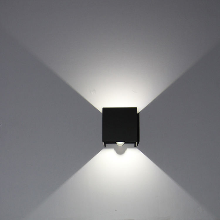 12W LED Applique Murale Extérieure Étanche IP65 Porche Jardin Applique Avec Détecteur De Mouvement Décoration Éclairage