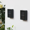 Veilleuse solaire extérieur jardin mur étanche lumière 2LED haut et bas éclairage extérieur décoratif jardin terrasse balcon