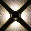 IP 65 Étanche Moderne Led Applique Murale En Forme De Boule Applique Murale Extérieure Ronde De Haute Qualité
