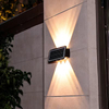 Projecteur solaire Foco Lampe à LED Appareils d'éclairage solaires étanches Lampes d'inondation Mur Jardin Lampes solaires extérieures