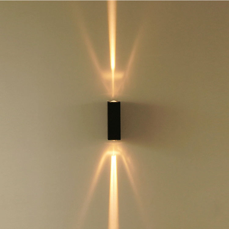 Nouvelle lampe de mur LED extérieur étanche couloir mur éclairage aluminium extérieur Lightintg