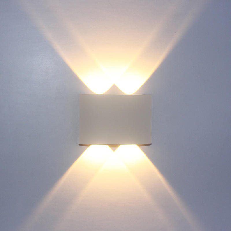 6W pas cher prix usine applique murale haut et bas veilleuse applique vanité lumière pour 100% sécurité Style européen-américain