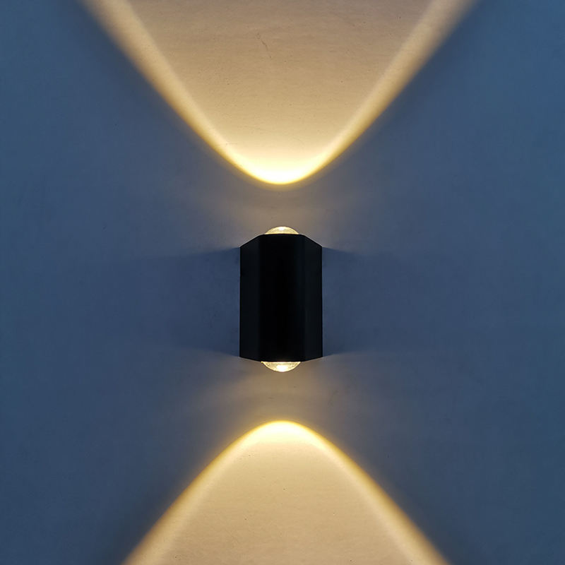Usine de vente directe de haute qualité extérieure étanche mur LED lampe Villa hôtel couloir escalier lampe