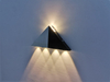Applique murale triangulaire à led décorative et veilleuse d'intérieur avec prix d'usine