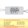 Adaptateur d'alimentation de conducteur de 8-120W LED pour la puce d'ampoule de remplacement de plafonnier de transformateur non isolant AC220V