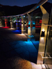 LED Solaire Alimenté Charge Lumière Extérieure Up Down Étanche Éclairage Mur Lampes Jardin Décoration Pont Clôture Paysage IP65 ABS