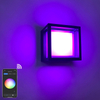 Source Usine Symphonie TUYA RGBW Wandlamp Afstandsbediening APP Slaapkamer Gang Gangpad Wandlamp Sfeer Waterdichte IP65