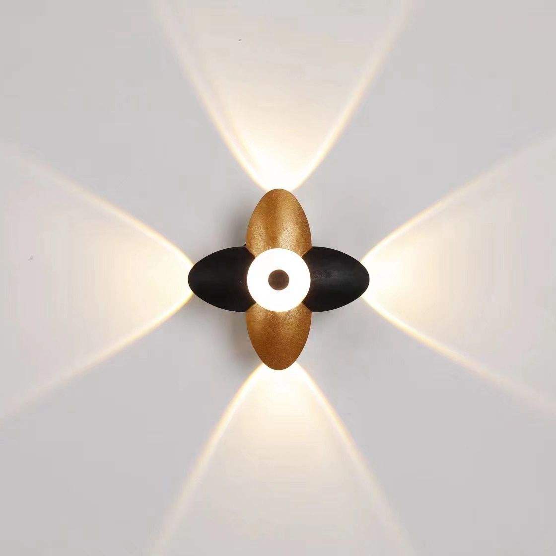 Applique Murale LED Montage Mural Chambre Moderne De Luxe Vintage Extérieur Extérieur Applique Murale LED Lampe Dinding Up And Down Garden Light