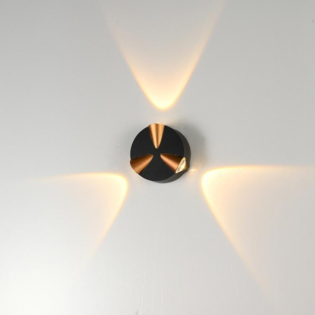 Lampe murale extérieure étanche et étanche à l'humidité