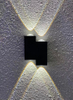 Applique murale d'escalier étanche à lumière LED décorative et veilleuse extérieure moderne