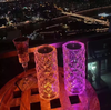Cadeau d'anniversaire de fille lampe de table acrylique sens de l'atmosphère lampe de table USB lampe de table rechargeable lampe de table romantique