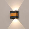 Décor à la maison 6W 12W LED applique murale intérieur extérieur étanche en aluminium à deux têtes applique pour jardin porche chambre escaliers lumières