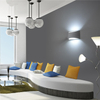 10W haut et bas appliques or argent LED applique murale en aluminium applique murale LED pour chambre salon couloir côté éclairage