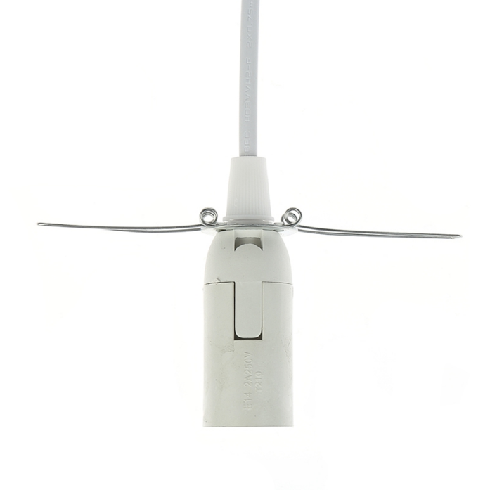 1.8m cordon d'alimentation câble E14 E27 bases de lampe prise ue avec interrupteur fil pour pendentif LED ampoule E14 lampe à main Suspension support de douille