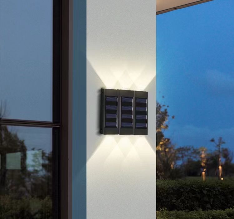 Amazon populaire extérieur Led solaire jardin lumière paysage décoration lumière extérieur parc jardin lumière crue solaire
