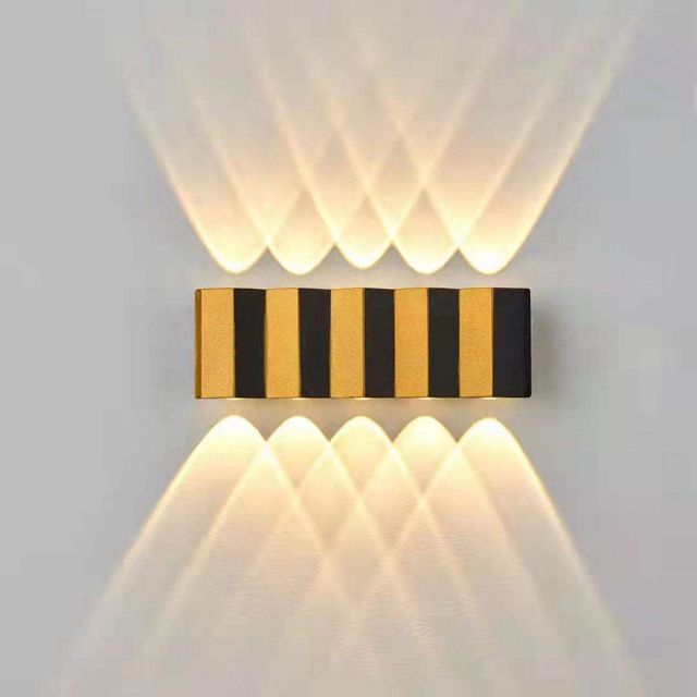 NOUVEAU Étanche Extérieur Moderne Mur Monté Led Lampe LED Applique Murale Extérieure Applique Murale Support pour La Maison Escalier Lumière Extérieure Appliques
