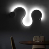 Einfache Moderne Kreative Wohnzimmerlampe Hintergrundwanddekoration Designer Lamp Speziell Geformte Nachttischlampen