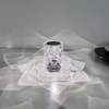 Lampe de table en acrylique Lampe de table transparente Lampe de table 3D Atmosphere Sense Bar Restaurant Lampe de table