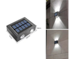 4LED haut et bas applique murale solaire décoration extérieure jardin cour maison applique murale étanche lumière solaire jardin