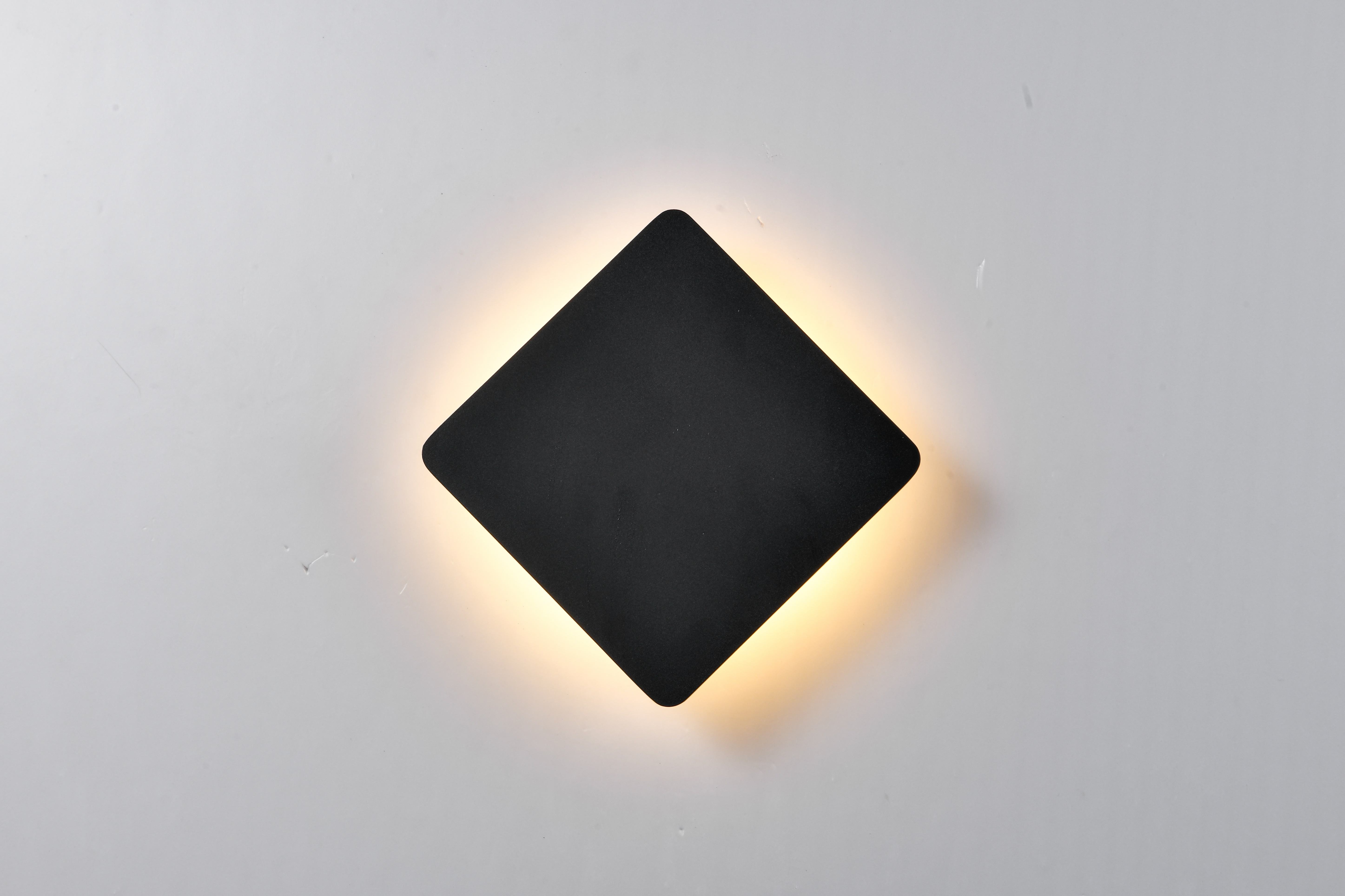 8W 12W 15W lumière LED moderne LED lumières de lune forme ronde ou carrée lampes de chevet intérieures de haute qualité applique murale intérieure