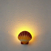 5W NOUVELLE Lampe Étanche LED applique moderne mur led lumière extérieure intérieure lumière loft jardin coquille lampe RGB lumière couleur