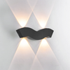Nordic étanche IP65 4W applique simple led salon fond applique hôtel hall couloir éclairage haut et bas lumière