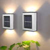 Lampe solaire 2LED IP65 lampe d'extérieur étanche applique de cour pour la décoration de villa de jardin
