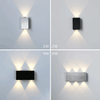 Cube COB LED éclairage intérieur applique murale moderne éclairage à la maison décoration applique en aluminium lampe 6W 85-265V pour couloir de bain