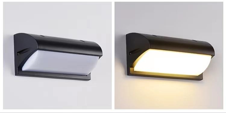 Applique murale Led en aluminium extérieur IP65 étanche vers le bas applique murale pour la maison escalier chambre chevet salle de bain couloir éclairage