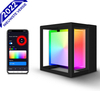 Moderne intérieur RGB 10W LED applique murale haut et bas décorer applique murale chambre chevet coloré applique murale avec télécommande